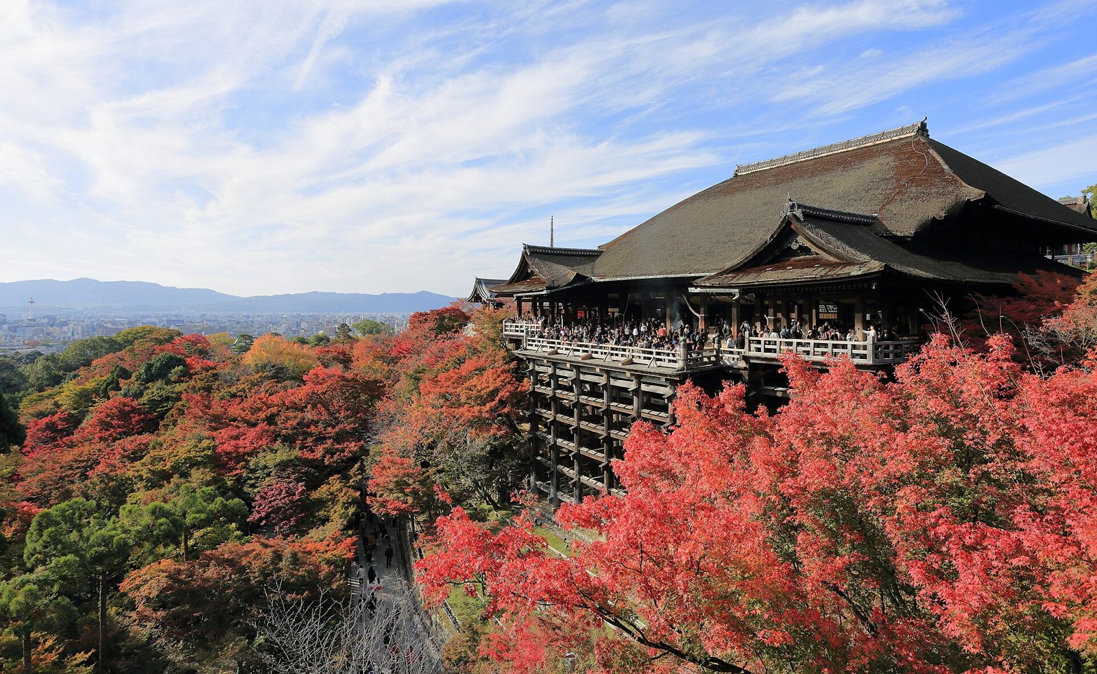 Kyoto, il tempio Kiyomizu-dera