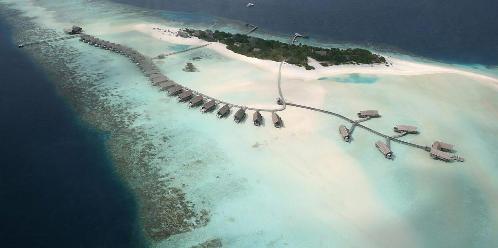 Maldive, un’isola nella laguna