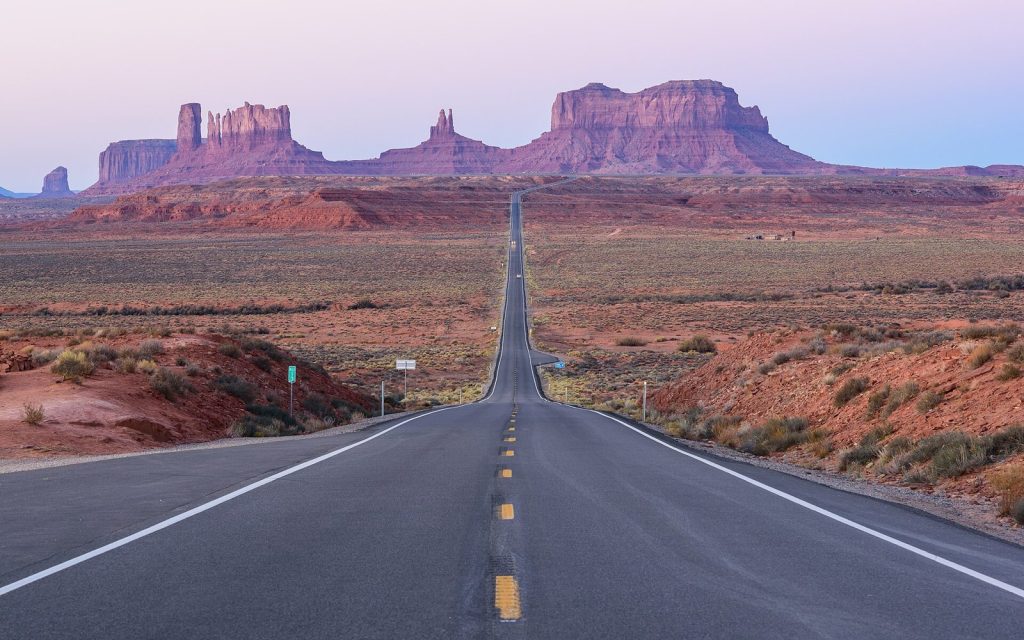 Stati Uniti, la strada verso Monument Valley